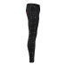 Aderlass Skinny Pants Laced Up Denim (black)