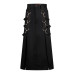 Aderlass Belt Skirt Denim (black)
