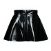 Aderlass Mini Skirt Shiny PVC (black)