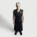 Aderlass Men Corset Spike Faux Leather (black)