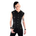 Aderlass Ring Vest Denim (black)