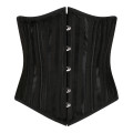 Aderlass Underbust Corset Brocade Stripe (black)