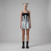 Aderlass Underbust Corset Holo (Silver-Pink)