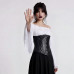Aderlass Underbust Corset Leather (black)
