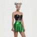 Aderlass Bustier Shiny PVC (black)