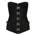 Aderlass Steampunk Corset Brocade (black)