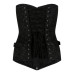 Aderlass Steampunk Corset Brocade (black)