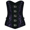 Aderlass Steampunk Corset Brocade (Purple)