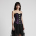 Aderlass Steampunk Corset Brocade (Purple)