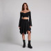 Aderlass Witch Crop Top (black)
