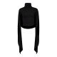 Aderlass Witch Crop Cape (black)