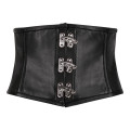 Aderlass Waist Corset Faux Leather (black)