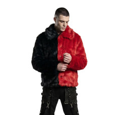 Aderlass Shadow Flame Jacket Fake Fur (black red)