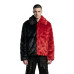 Aderlass Shadow Flame Jacket Fake Fur (black red)