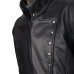 Aderlass Mens Military Coat Nappa Leather (black)
