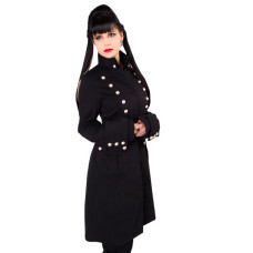 Aderlass Ladys Pirate Coat Denim (black)