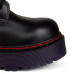 Aderlass 8-Eye Boots Plateau Leather (Black-Purple)