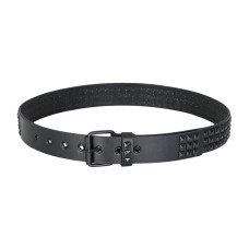Aderlass Studded Belt Nietengürtel (Black-Black)