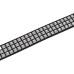 Aderlass Studded Belt Nietengürtel (Black-Silver)