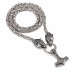 Black Pistol Necklace Viking (Stainless Steel)