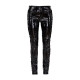 Lovesect Skinny Pants Laced Up Shiny PVC (black)