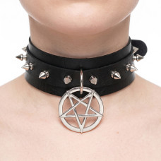 Lovesect Choker Heavy Pentagram (black) Lovesect Choker Heavy Pentagram (black)