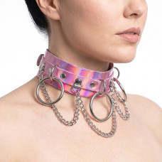 Lovesect Chain Choker Holo (Pink) Lovesect Chain Choker Holo (Pink)