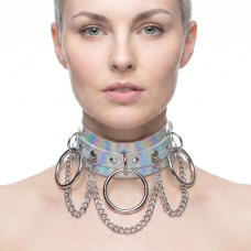 Lovesect Chain Choker Holo (silver)
