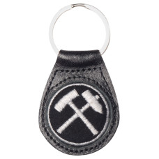 Leather Keyring RUHRPOTT (black)