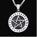 Mode Wichtig Pendant Wiccan (Stainless Steel)