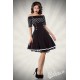 BELSIRA Vintage-Kleid (black/white/dots)
